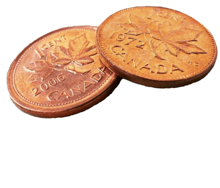 Canadian pennies
