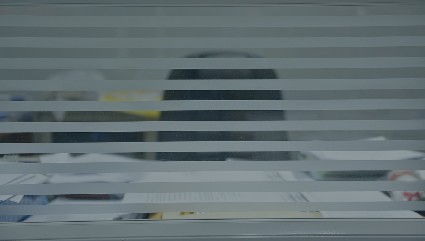 Privacy blinds office
